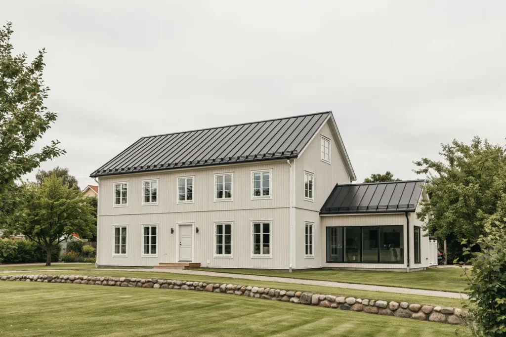 h jning av tak och takp byggnad p villa i djursholm danderyd